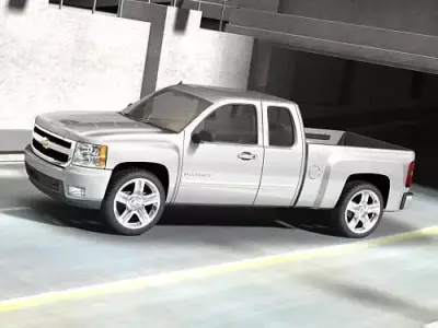 Chevrolet Silverado CG 2007 3D model