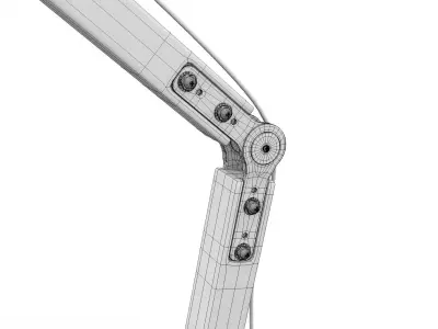 Butlers style stand lamp 3D model