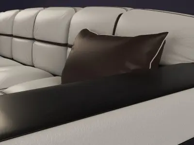Sofa Odessa 3D model