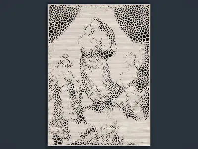 Sistine Madonna STL 3D print model