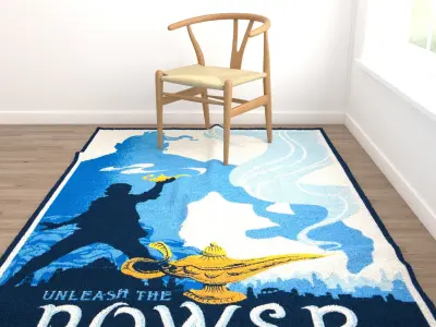Rugs No 31 Low-poly 3D model