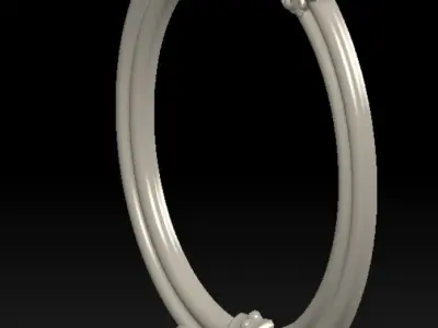 Carved Picture Frame 3D model 3D print model 3D print model