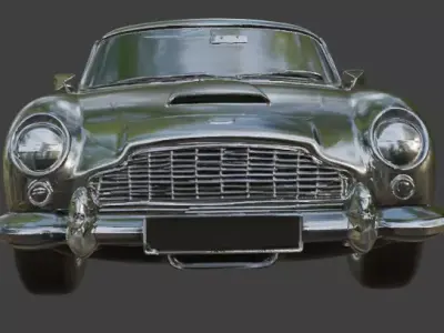Aston Martin DB5 Bond Car 3D print model