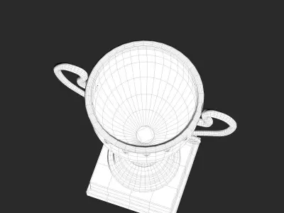 Rusty Trophy  3D model