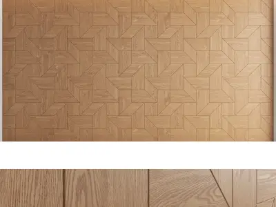 Decorative wall panels set 27 3D model