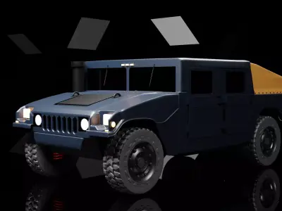 Hummer H1 3D model