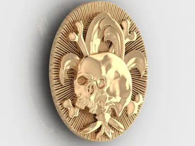 Skull 13 3D print model