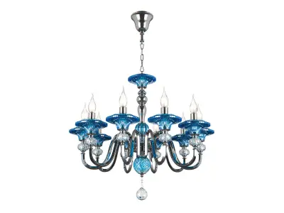 699104 Azzurro Osgona Chandelier 3D model
