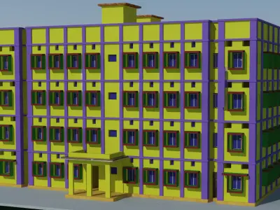 Buiilding for industrial 3D model