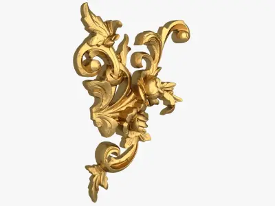 Classic decor ornament 279 3D print model