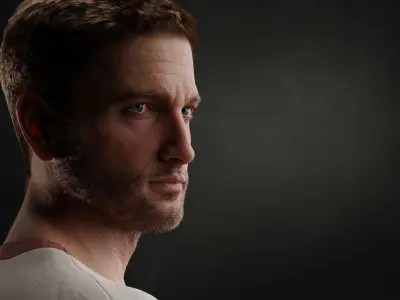 Character Michel 3D model