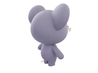Character324 Rigged Mouse 3D model