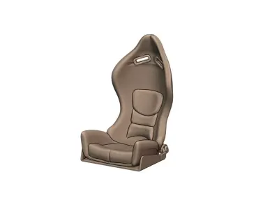 Bucket seat 3D print model