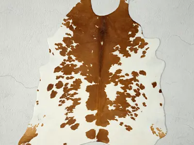 Rugs 7 cowhide rug 3D model