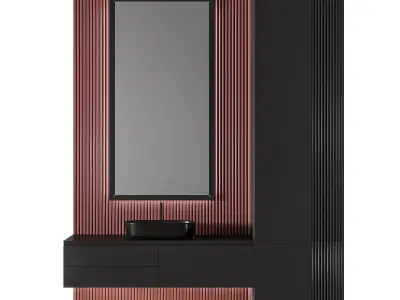 Luxury Bathroom 140 3D model