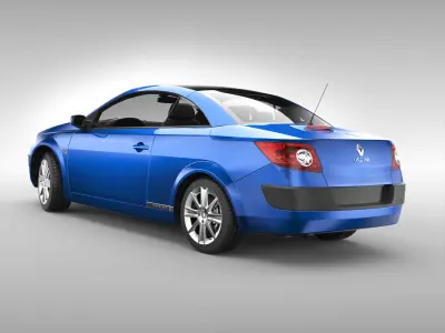 Renault Megane CC 2003 - 2006 3D model