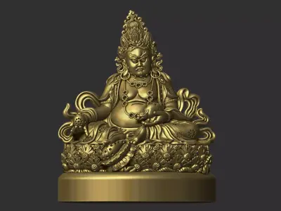 Tibetan Buddha 3D print model
