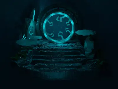 Night Lamp Portal 3D print model