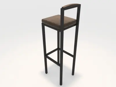 Bar Stool 7 3D model