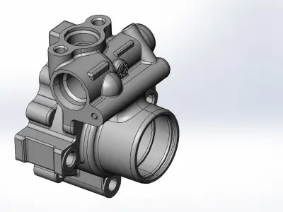 pump-3D gearbox 3D print model