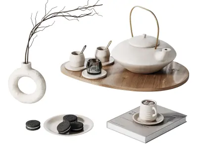 Decorative SET 03 3D model