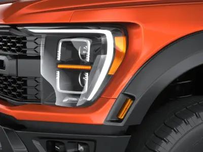 F150 Raptor Super Cab 2022 3D model