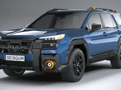 Subaru Outback Wilderness 2026 3D model