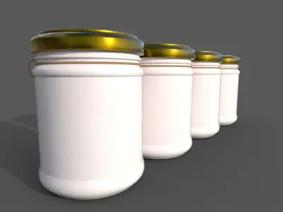 Jars L-O-V-E  3D model