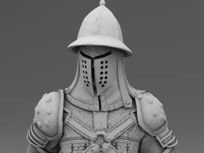 Morgenstern Soldier 3D print model
