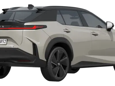 Lexus RZ 550e F-sport 2026 3D model