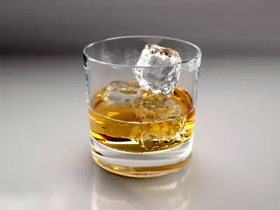 whisky glass Free 3D model