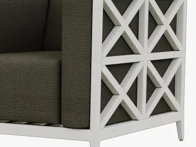 JANUS AZIMUTH CROSS CLUB CHAIR 3D model