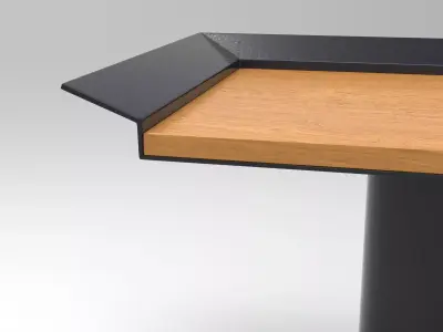 Rigga Stool Low-poly 3D model