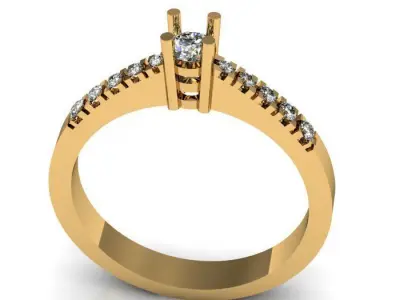 daimond ring 3D print model purchase