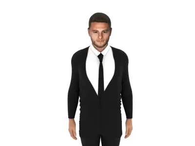 Ciro Immobile Low-poly 3D model