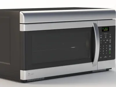 LG Non Sensor Over The Range Microwave Oven 3D model