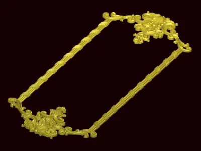 Classic decor ornament 197 3D model