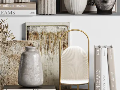 decirative set 33 3D model