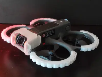 DJI avata 2  freestyle and racing super cover camera  guard plus 3D print model