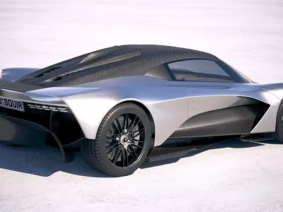 Aston Martin Valhalla 2020 3D model