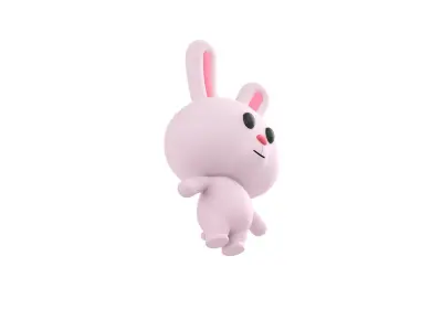 Character005 Rabbit 3D model