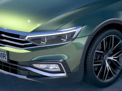 Volkswagen Passat Alltrack 2020 3D model