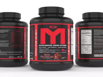Protein Powder 3D model 136