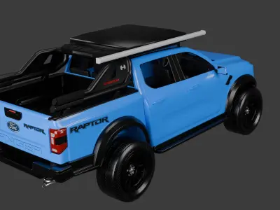  Car FOR RAPTOR  3D model