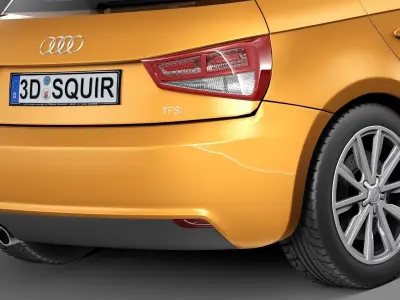 Audi A1 Sportback 2013 3D model