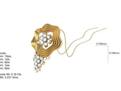 Turkey pendant  3D print model