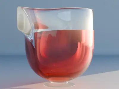 Sci-Fi Drinking Glass Pack Free 3D model