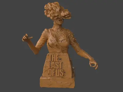 Clicker Bust 3D print model