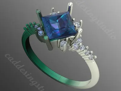 Ring iz 31 3D print model