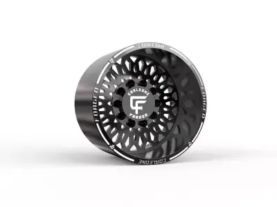 corleone Rear BUFFALINO DF dually wheel 3D print model